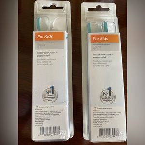 Kids PHILIPS SONICARE -3 total toothbrush heads. New! HX6042 / 94